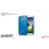 Кожаная Накладка IcareR Для Samsung I9500 Galaxy S4 (голубой)